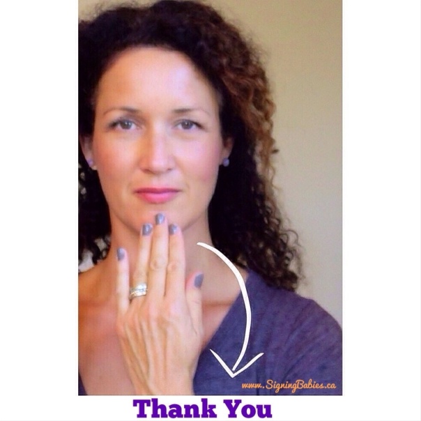 How to Sign THANK YOU in American Sign Language  www.growingsigns.com